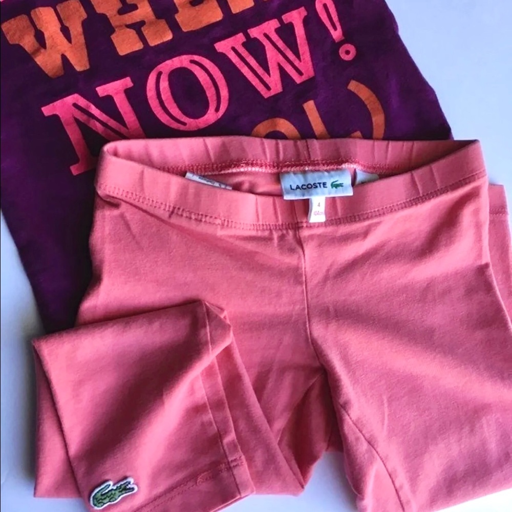 Peek and Lacoste bundle for baby girl